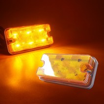 12V 24V 전차종 2way LED차폭등 옐로우, 옐로우 낱개 1개, 올댓 본상품선택