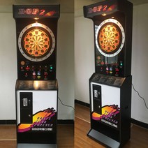 전자 다트 기계 무인 오락실 머신 보드 디지털, 럭셔리 블랙 다트 머신