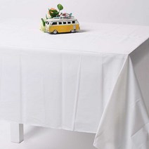 (주)파티해 칼라 비닐 테이블보-(1매입), 화이트
