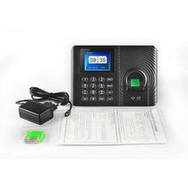 출퇴근등록 지문인식 대용량저장 근태관리기 출입통제, 단일 장치  U 디스크 백업  전원공급장치