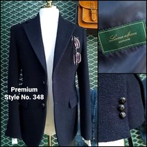 Premium 348 울90% 남자 가을 겨울 알파카 울 콤비 마이 자켓 블레이저 빅사이즈