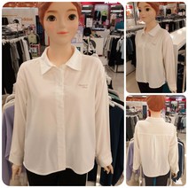 [에꼴리에] 22년 가을신상! **고품질 중저가격~ 루즈핏 여아 셔츠** 주니어 여아용 가을맞이 심플 단정 깔금한 스타일로 받쳐입기 좋은 화이트 루즈핏 크롭 셔츠 남방