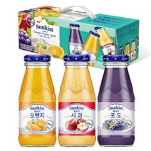 .썬키스트 오포사 180ml x 12병 / 병음료 주스 선물세트, 상세페이지 참조, 상세페이지 참조