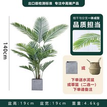 인조 바나나나무 인조목 모조 야자 관엽 휴양지 식물, 멸치 해바라기 140cm