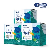 베베쿡 DHA 베베 3박스 270캡슐, DHA 베베/3박스
