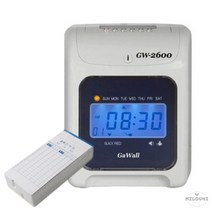 milovhi 기록지 100매포함 출퇴근 기록기 체크기 근태 기록기