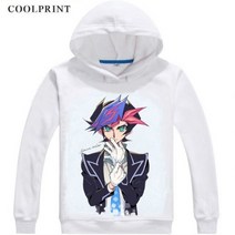 [해외] FUJIKI YUUSAKU MENS 후드 YUGIOH VRAINS 드래곤 방화벽 FAIYA WOURU 스웨트 STREETWEAR ANIME HOODIE 프린트 긴 후드, Style 16 S