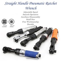 ROLKETU 공기 공압 렌치 1/2 &quot3/8&quot 85NM 산업용 등급 강력한 래칫 스패너 고 토크 소형 윈드 건 전동 공구, 01 1 2 inch