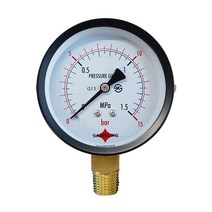 연성계 A타입 삼성계기 일반 75파이 압력계 진공계, 75파이 1bar