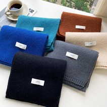 토트 베이직 심플 데일리 롱 목도리 머플러