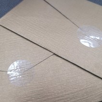 투명 원형 라운드 스티커 청첩장 포장 무지 20mm 25mm, 2. 2.5cm 72매(1장)