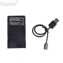 USB 충전기 ENEL10 EN-EL10 배터리 Nikon COOLPIX S80 S200 S205 S210 S220 S230 S500 S510 S520 S570 카메라, [01] EN-EL10