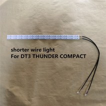 듀얼트론 썬더 전동 스쿠터 DT3 개조 라이트 커버 포함 폴 스트립, 02 Short 3pin