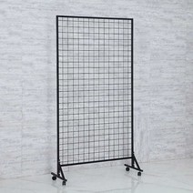 메쉬망 네트망 벽선반 철망 진열대 휀스망 방묘창, 상세 페이지 참고, (블랙) 가로100 x 높이130