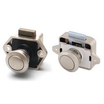 서랍 가구 차량 잠금장치 푸쉬락 캠핑카, 1-푸쉬락펄니켈-20mm