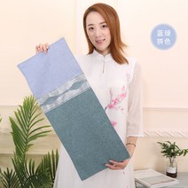 소금찜질팩 전기온열찜질소금팩 바다소금찜질팩 허리보호소금팩 전신팩 찜질팩 핫팩, 리넨 패치워크 그린, 28x65 웨빙 9 기어 타이밍 스위치