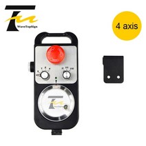 팡팡스토어 핸드 휠 cnc 펄스 발생기 46 축 mpg 펜던트 for fagor gsk siemens mitsubishi fanuc system 5v 수동 펄스 발생기, 협력사, 4축