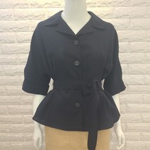 이엔씨 이엔씨 허리 벨트 블라우스 ENBA124A1O