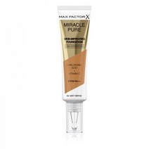 맥스팩터 미라클 퓨어 스킨 롱래스팅 파운데이션 SPF 30, Shade 84 Soft Toffee 30 ml