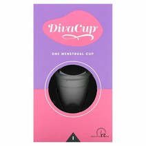 Diva International Diva Cup 모델 1 생리컵 1개, One Color, One Size