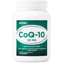 [미국직구] 지앤씨 Coq-10-50mg 120Softgel 1팩, 수량, 상세참조