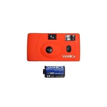 야시카 MF-1 35mm Film 카메라 (Orange)