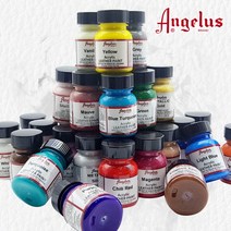 [알파] [엔젤러스] 아크릴 레더 페인트 29.5ml, 색상:[6565070]018/DarkBrown