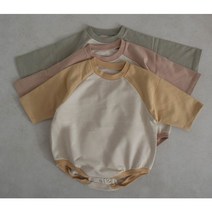 점핑바디슈트 데일리룩 아기옷선물 돌 6개월 100일아기 피카부