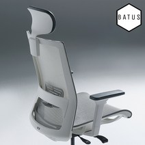 바투스 앨비스에어 체어 [5컬러] - 윈텍스 풀메쉬 국내산 컴퓨터 책상 학생용 사무실 사무용 의자, 3D 암레스트, 메쉬/그레이 (WTM200GR), 메쉬/블루 (WTM200BL)