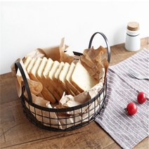 철제 와이어 라운드 바구니 바스켓 브레드 유진스타일 ##9.14EA, 유진스타일 본상품선택, 유진스타일 본상품선택