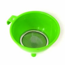 덕흥 깔대기 오일 기름 여과기 거름망 깔때기 115mm, 115mm-색상랜덤, 1개