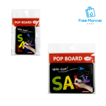 가격표 양면 소형 손글씨 검정색 보드 5p 흑칠판 애견샵 흑판 미용실 카페