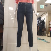 블루페페 부평점 탄력성 굿 지퍼 장식 포인트 세련된 컬러감 풀밴딩 스키니 대님 팬츠