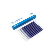 카코 젤 잉크 리필심 0.5mm, 다크블루, 130개