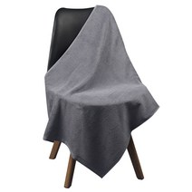 어메니티타올 호텔용 대형 비치타올 350g 바디 목욕 바스 타월 큰수건, 1개, 그레이