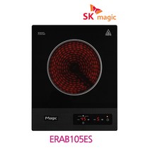 SK매직 빌트인 하이라이트 터치 1구 전기렌지 매립형 ERAB105ES