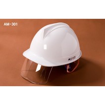 동명 고강도 보안경 안전모 색상선택가능 AM-301 AM-401 머리보호 ABS, 청색, 녹색