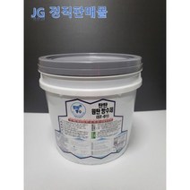 탄탄방수 옥상방수제 ST-01 원탄방수제 4kg 18kg (회색 녹색 백색), 회색