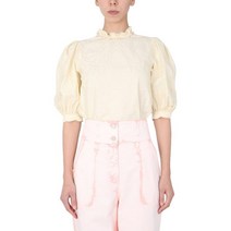 Alberta Ferretti 알베르타페레티 반팔 퍼프 블라우스 02120132_1021