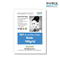 두릭스 반광택 사틴 190g [A3 50매] DURIX Photo Paper Satin 포토용지