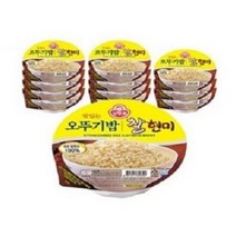 오뚜기 오뚜기밥 찰현미, 180g, 12개