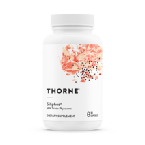 Thorne 쏜 리서치 실리포스 실리빈 밀크시슬 180mg 90정 정 품 제 품, 1개, 90개