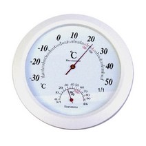 원형 아날로그 온도계 습도계 -30도~50도 실내 휴대용 사무실