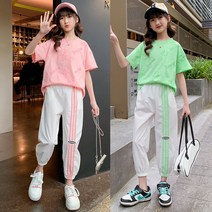 노블아이 여름신상 주니어 의류 아동복 여아 상하복 이지라인트레이닝상하복