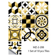 데코타일 시트지 2030cm 만다라 스 크리스탈 하드 주방 욕실 옷장 장식 벽지 amp, mz-2-208, 30cmx30cmx10pcs