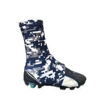 축구 라크로스 등을 위한 클리트 스팻 커버 블루 케머 Large / X-Large, Youth, Blue Camo