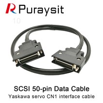 Wavetopsign-SCSI 20 핀 26 44 50 3M 데이터 케이블 SCSI 코어 야스카와 델타 미쓰비시 서보 CN1 인터페이, 01 20pin