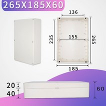 자동차 루프백 suv 차량 루프 박스 승용차 캐리어 카니발 캠핑 수납가방 qm6 쏘렌토, 265-185-60