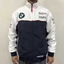 BMW 오토바이 바람막이 자켓 바이크 레이싱 라이더 점퍼, 화이트