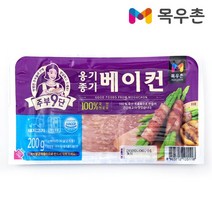 [푸른들마켓][목우촌] 옹기종기베이컨(200g), 단품